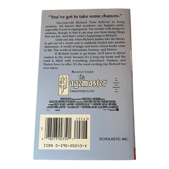 The Pagemaster Book Adaptation Vintage 1994 - Picture 2 of 5